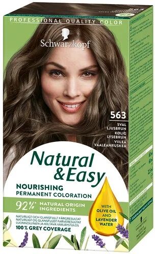 Schwarzkopf Natural & Easy 523 Ljus Isblond,  Schwarzkopf Hårfarge