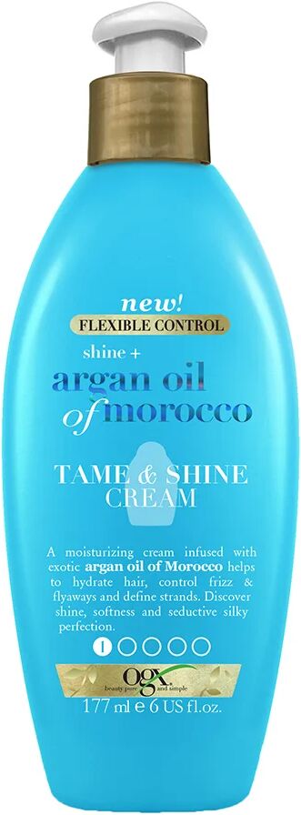 OGX Argan Extra Strength Tame & Shine Cream, 177 ml OGX Pleiende hårprodukter