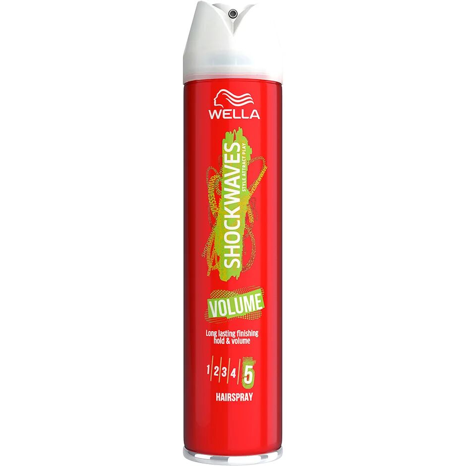 Wella Styling Wellashockwaves Volume Hairspray, 250 ml Wella Styling Hårspray