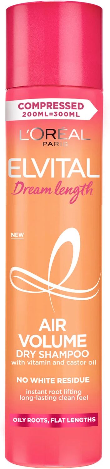 L'Oréal Paris Elvital Dream Dream Length Dry Shampoo, 200 ml L'Oréal Paris Tørrshampoo