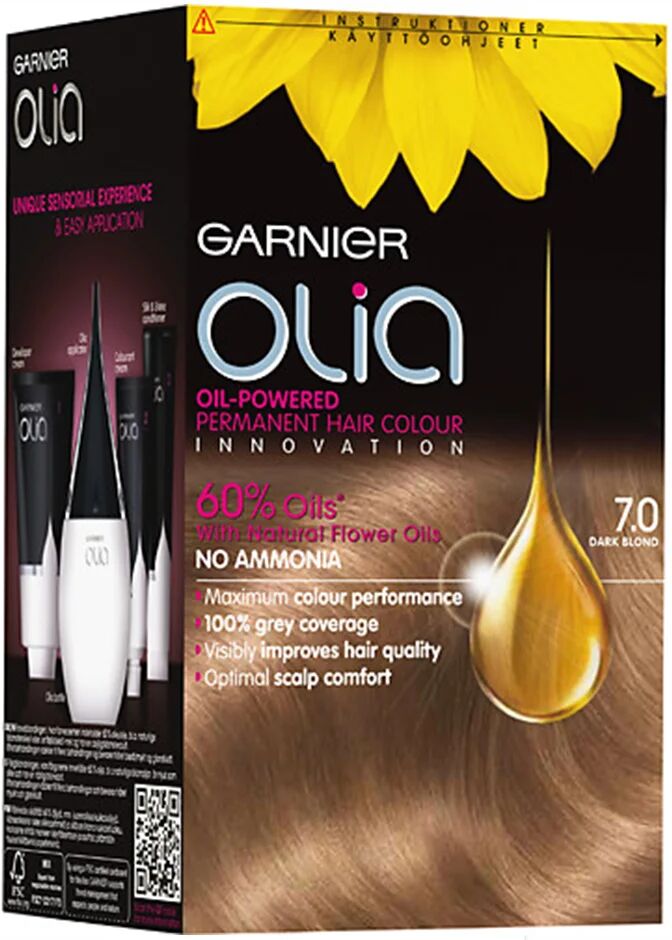 Garnier Olia Permanent Hair Colour,  Garnier Hårfarge