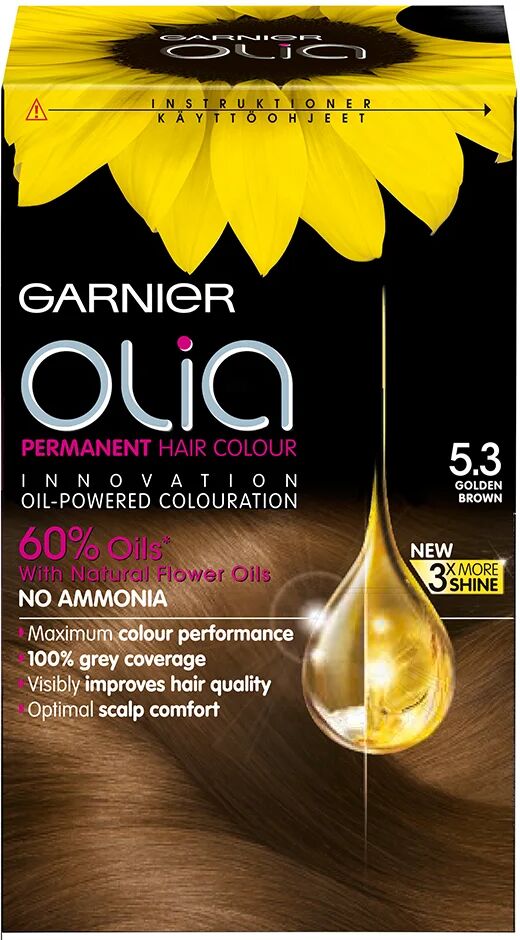 Garnier Olia Permanent Hair Colour,  Garnier Hårfarge