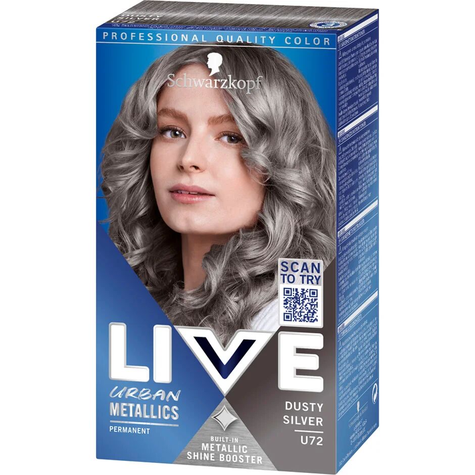 Schwarzkopf Live Urban Metallics,  Schwarzkopf Hårfarge