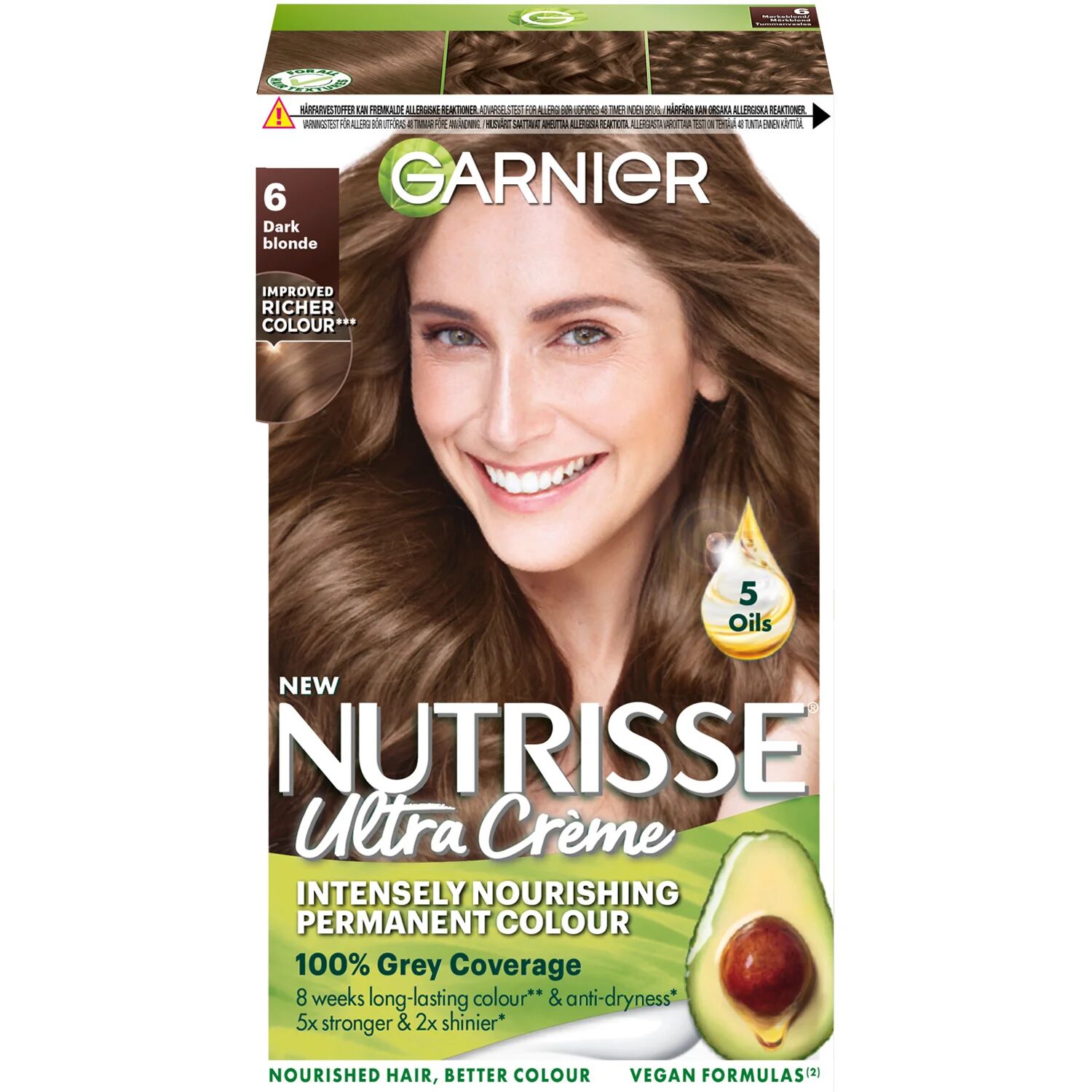 Garnier Nutrisse Cinnamon,  Garnier Hårfarge