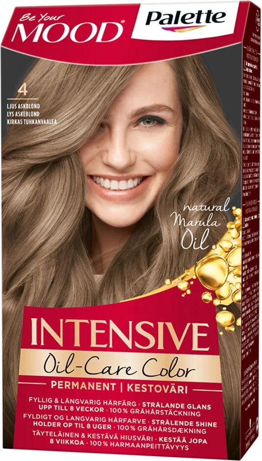 Mood Haircolor 04 Light Ash Blonde,  MOOD Hårfarge