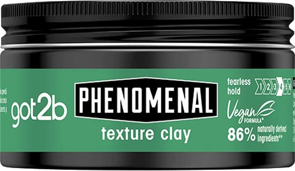 Schwarzkopf Got2B Phenomenal Texturizing Clay, 100 ml Schwarzkopf Hårvoks