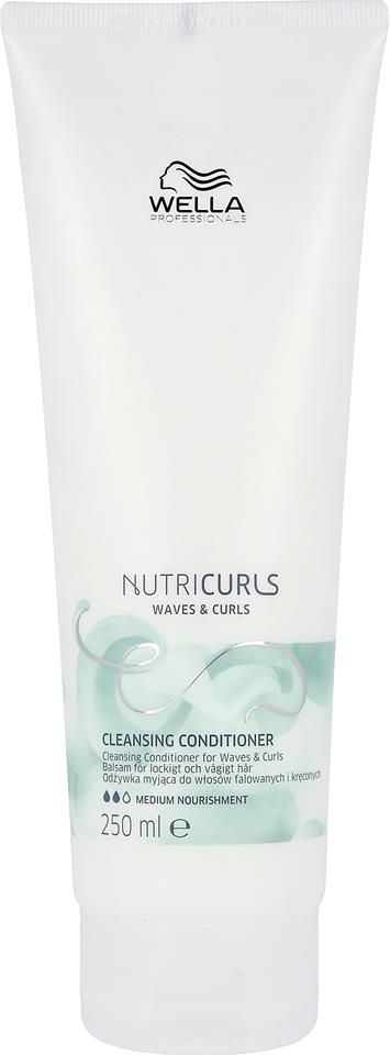 Wella Nutricurls Waves & Curls Cleansing Conditioner 250ml