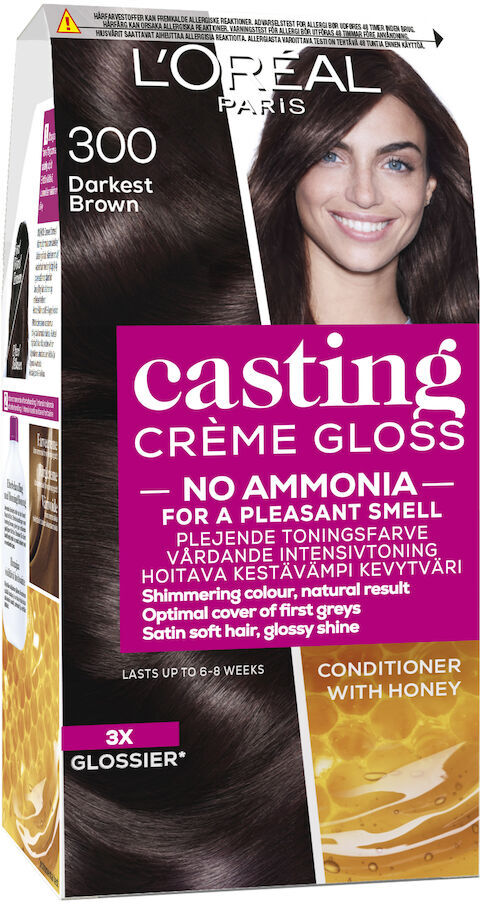 L'Oréal Casting Creme Gloss 300 Mellombrun