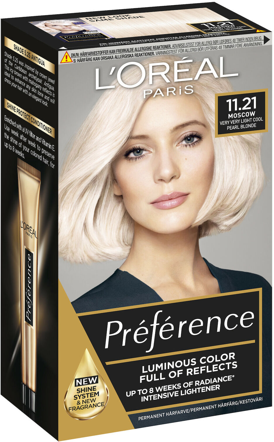 L'Oréal Préférence Blondissimes Ultra Light 11.21 Krystallgrå