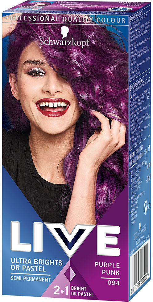 Schwarzkopf Hair Color Schwarzkopf Live Ultra Brights 94 Purple