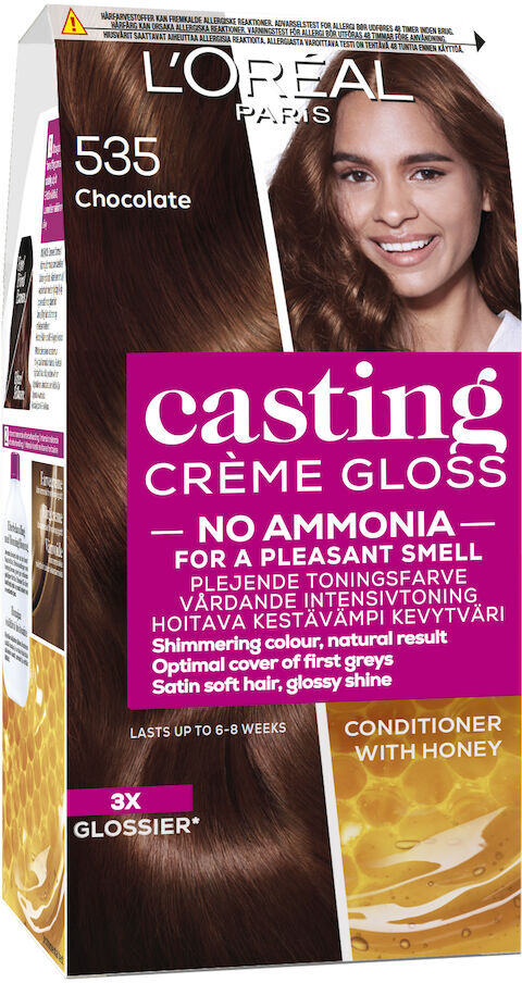 L'Oréal Casting Creme Gloss 535 Lys Gyllen Mahogni