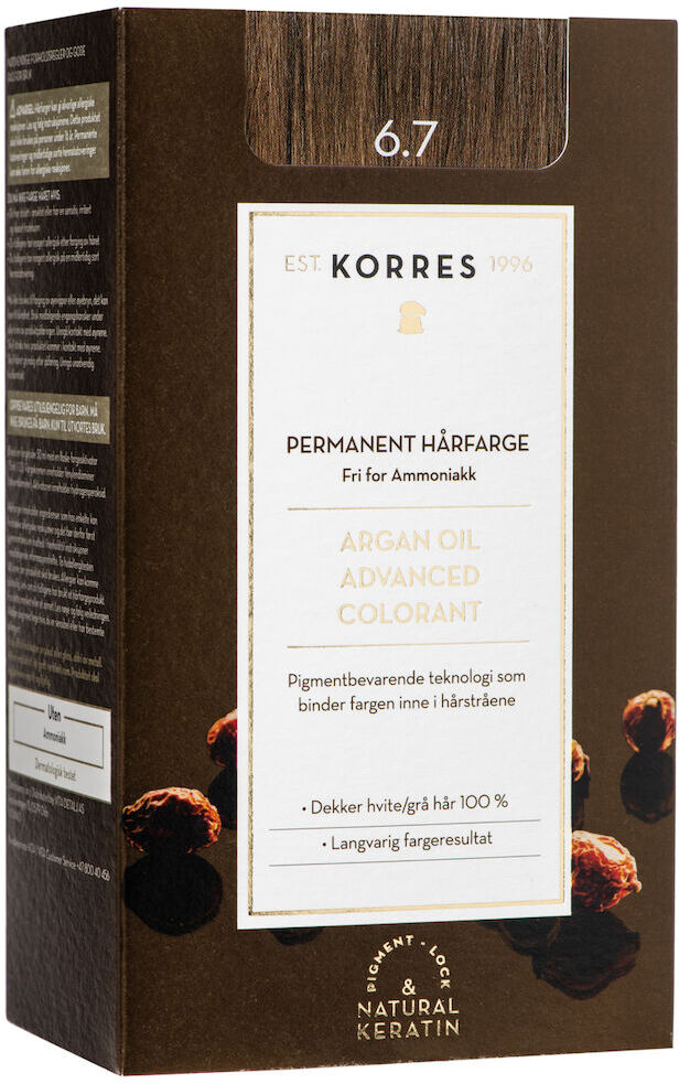 Korres Argan Oil Advanced Colorant Cocoa 6.7