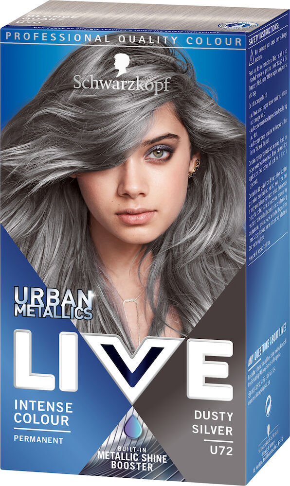 Schwarzkopf Hair Color Live Xxl Schwarzkopf Hair Color 72 Dusty Silver