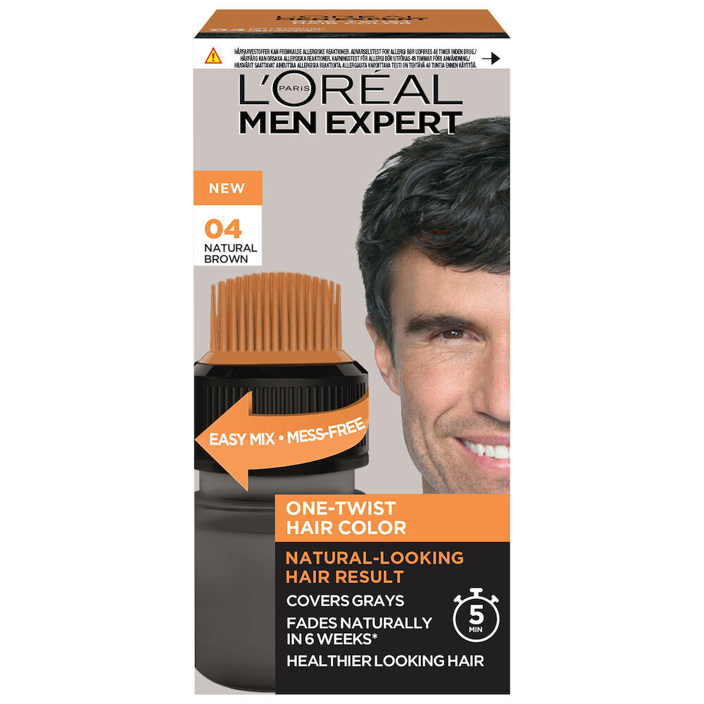 L'Oréal Loreal Men Expert One Twist Hair Color 04 Natural