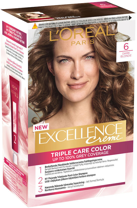 L'Oréal Excellence Creme 6 Mørkblond