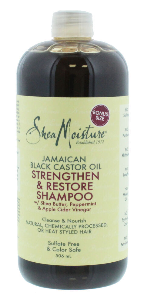 Shea Moisture Strenghtening Jamaican Black Castor Oil Sjampo