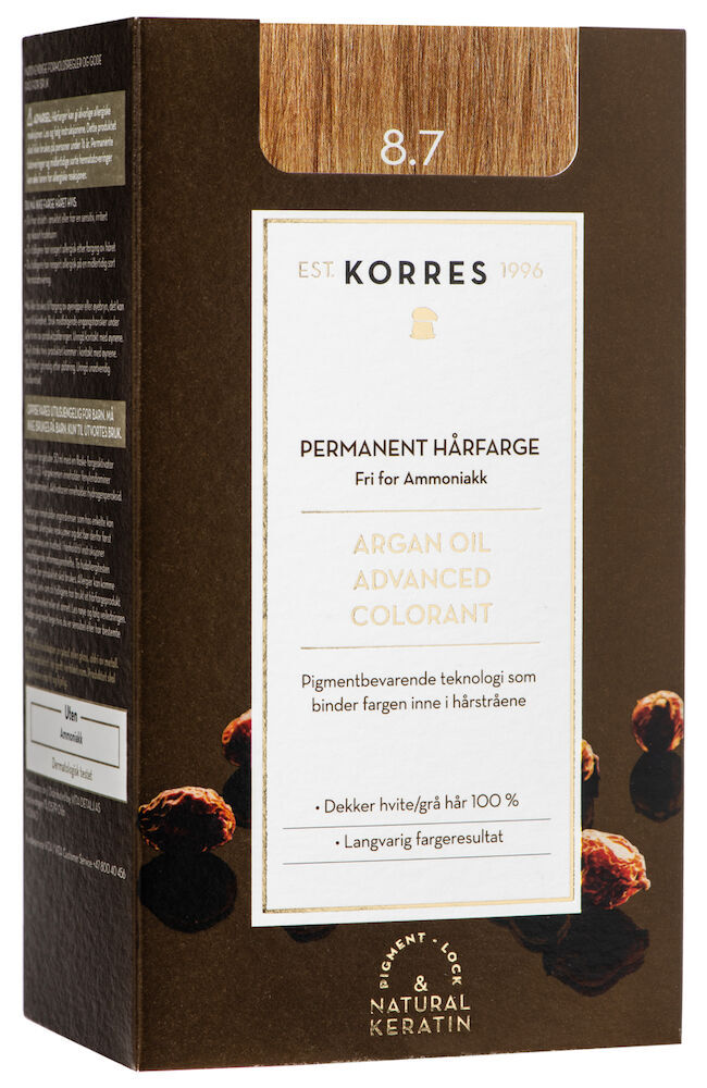 Korres Argan Oil Advanced Colorant Toffee 8.7