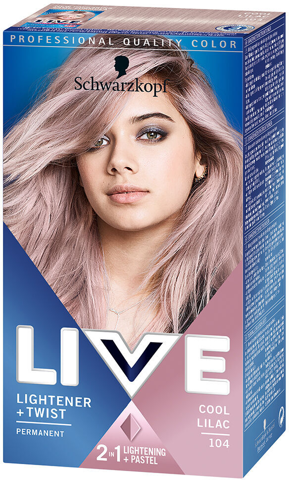 Schwarzkopf Hair Color Schwarzkopf Live Xxl 104 Cool Lilac