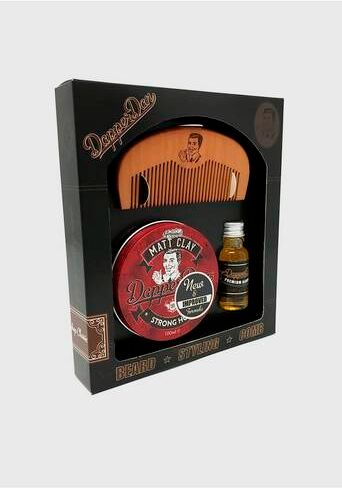 Dapper Dan Hairy Man Combo-Matte Clay Brun  Male Brun