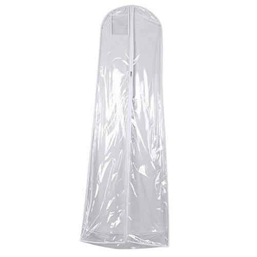 F Fityle Andningsbar klädpåse lång skyddande klädskydd kostym väska kostym skydd klädskydd klädväska kostymväska – 200 x 70 x 30 cm