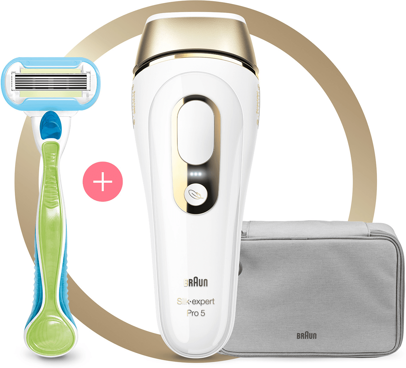 Braun Silk-expert Pro 5 IPL - Hair Removal - Venus Razor