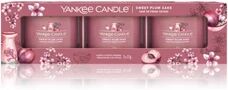 Yankee Candle Sweet Plum Sake 3er Pack Filled Votive duftkerze 111 g