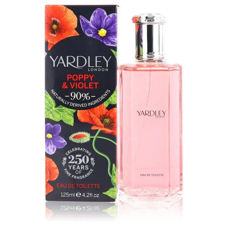 Yardley London Yardley Poppy & Violet Eau De Toilette Spray By Yardley London