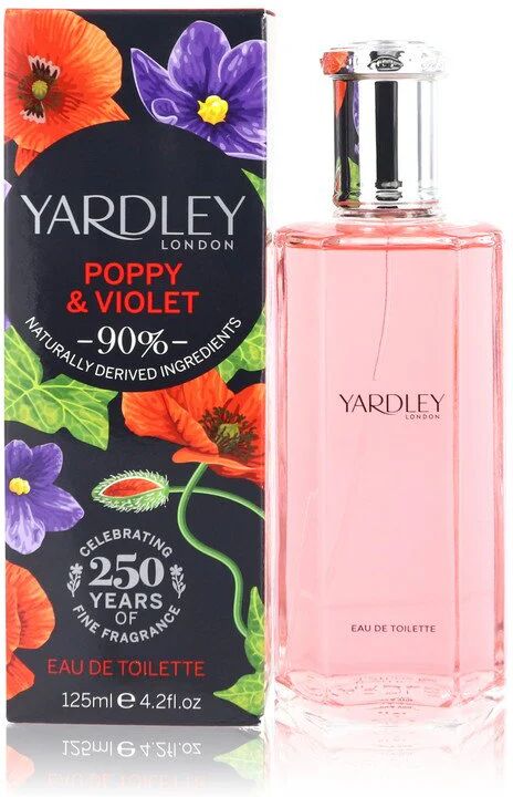 Yardley London Yardley Poppy & Violet Eau De Toilette Spray By Yardley London