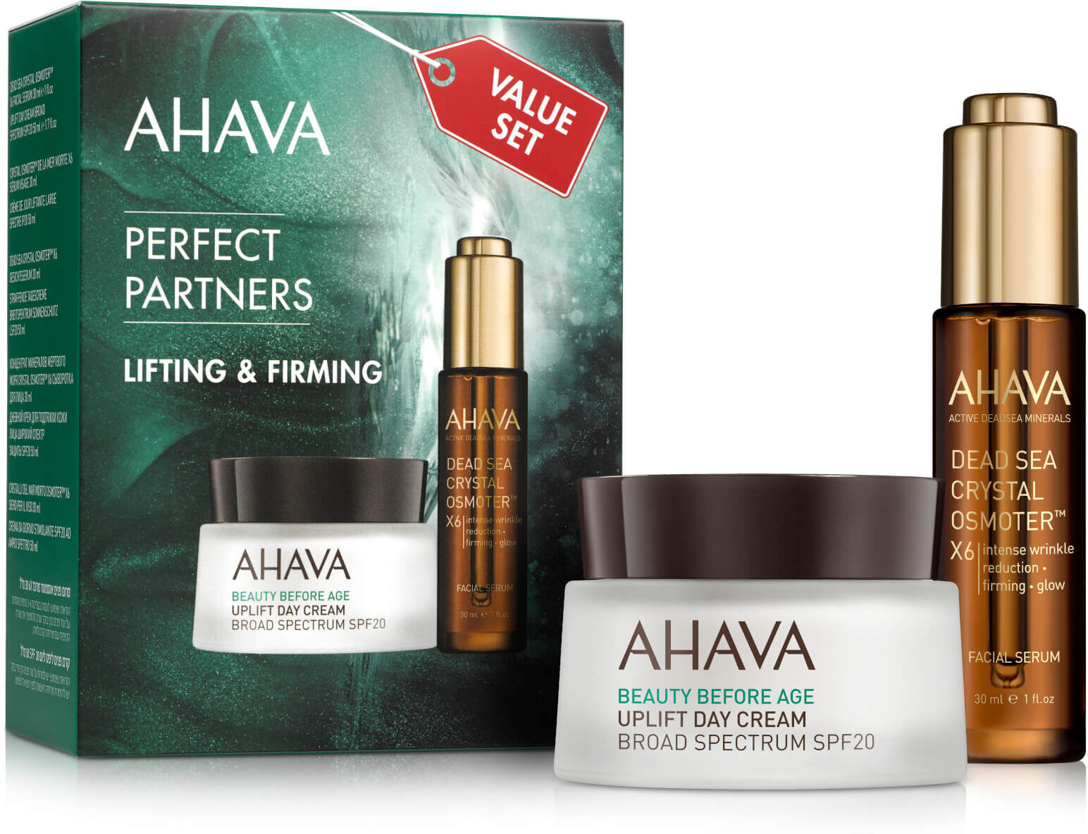 AHAVA Perfect Partners Lifting and Firming Set (Worth $198.00)