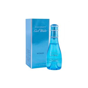 DAVIDOFF Eau de Toilette »Cool Water Woman 50 ml« blau