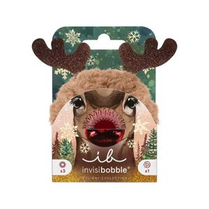 Invisibobble - Sprunchie + Original Red Nose Reindee, Set, Multicolor