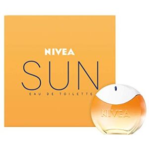 NIVEA SUN Eau de Toilette, Parfum mit dem Original Sonnencreme Duft, sommerlicher und erfrischender unisex, im ikonischen Parfüm-Flakon (30 ml)