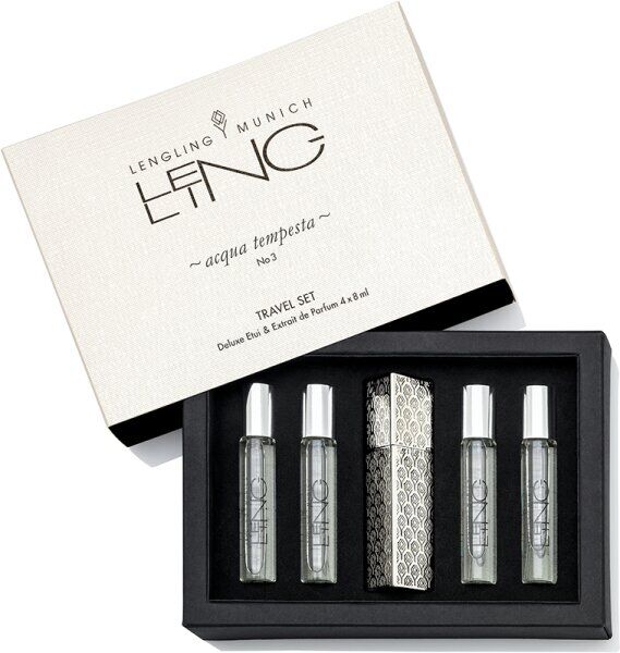 Lengling Munich Lengling No 3 Acqua Tempesta Travelset 4 x 8 ml Duftset