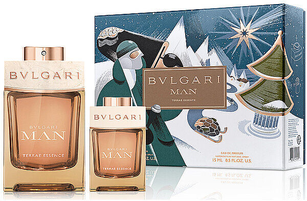 BVLGARI Geschenkset - Man Terrae Essence Eau de Parfum 100ml / 15ml