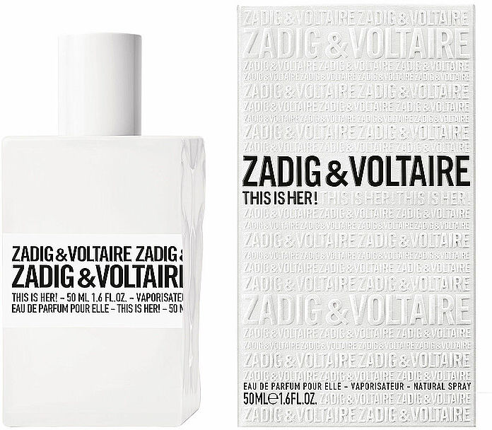 ZADIG & VOLTAIRE This is Her! Eau de Parfum Vaporisateur 50ml