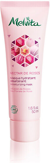 Melvita Hydratační pleťová maska Nectar de Roses (Moisturizing Mask) 50 ml