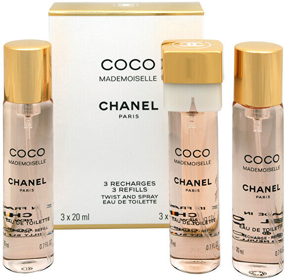 Chanel Coco Mademoiselle - EDT náplň (3 x 20 ml) 60 ml