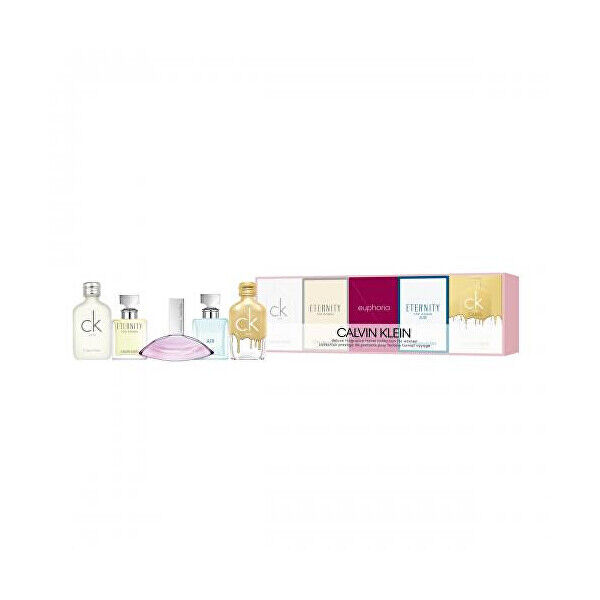 Calvin Klein Kolekce miniatur - EDT 2 x 10 ml + EDP 2 x 5 ml + EDP 4 ml