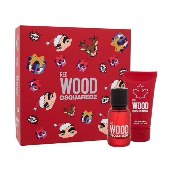 Dsquared² Red Wood - EDT 30 ml + tělové mléko 50 ml