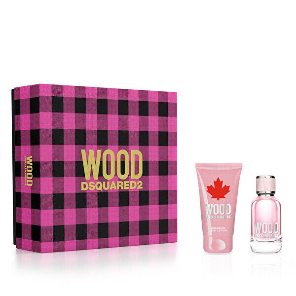 Dsquared² Wood For Her - EDT 30 ml + tělové mléko 50 ml