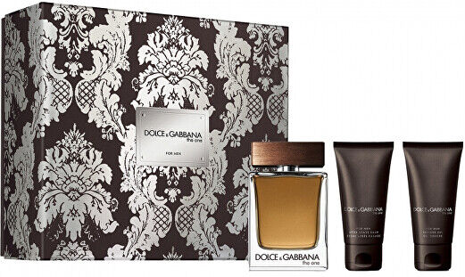 Dolce & Gabbana The One - EDT 100 ml + balzám po holení 50 ml + sprchový gel 50 ml