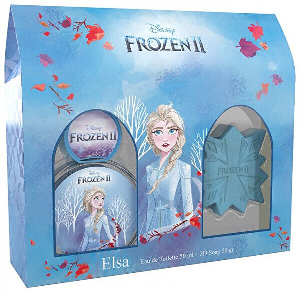 EP Line Disney Frozen II Elsa - EDT 50 ml + mýdlo 50 g