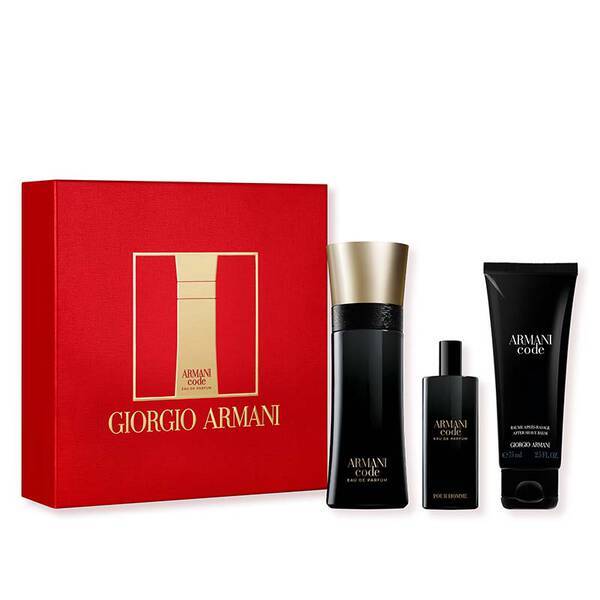 Armani Code Pour Homme - EDP 60 ml + balzám po holení 75 ml + EDP 15 ml