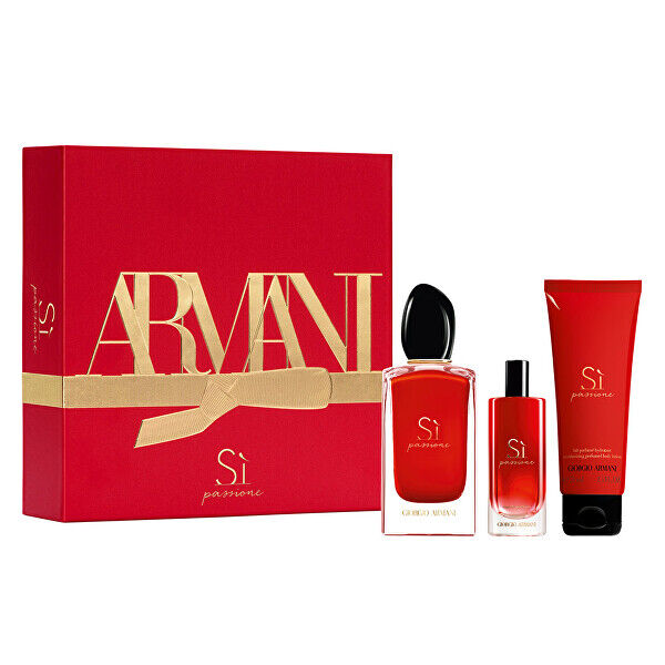 Armani Sì Passione - EDP 100 ml + EDP 15 ml + tělové mléko 75 ml