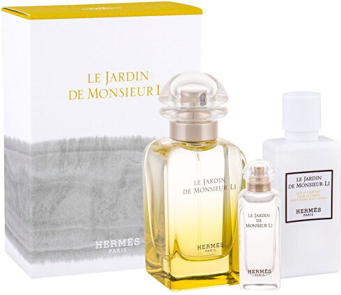 Hermes Le Jardin De Monsieur Li - EDT 50 ml + tělové mléko 40 ml + EDT 7,5 ml