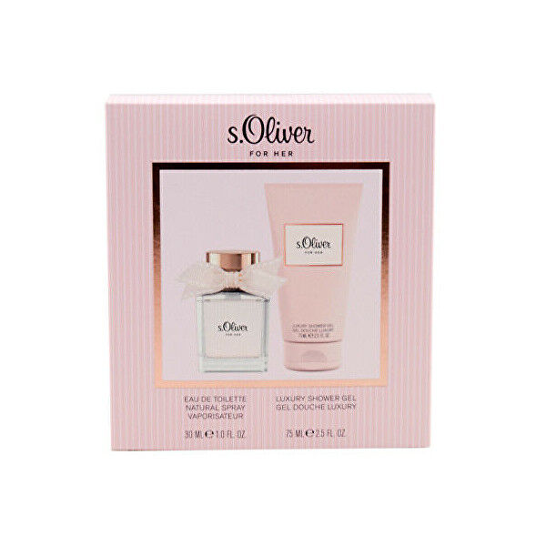 s.Oliver s.Oliver For Her - EDT 30 ml + sprchový gel 75 ml