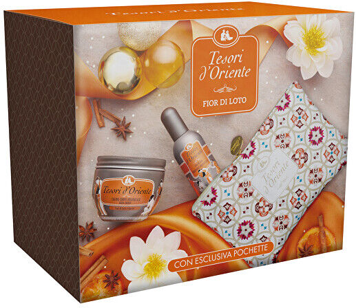 Tesori d´Oriente Lotus Flower - EDP 100 ml + tělový krém 300 ml + dárková taštička