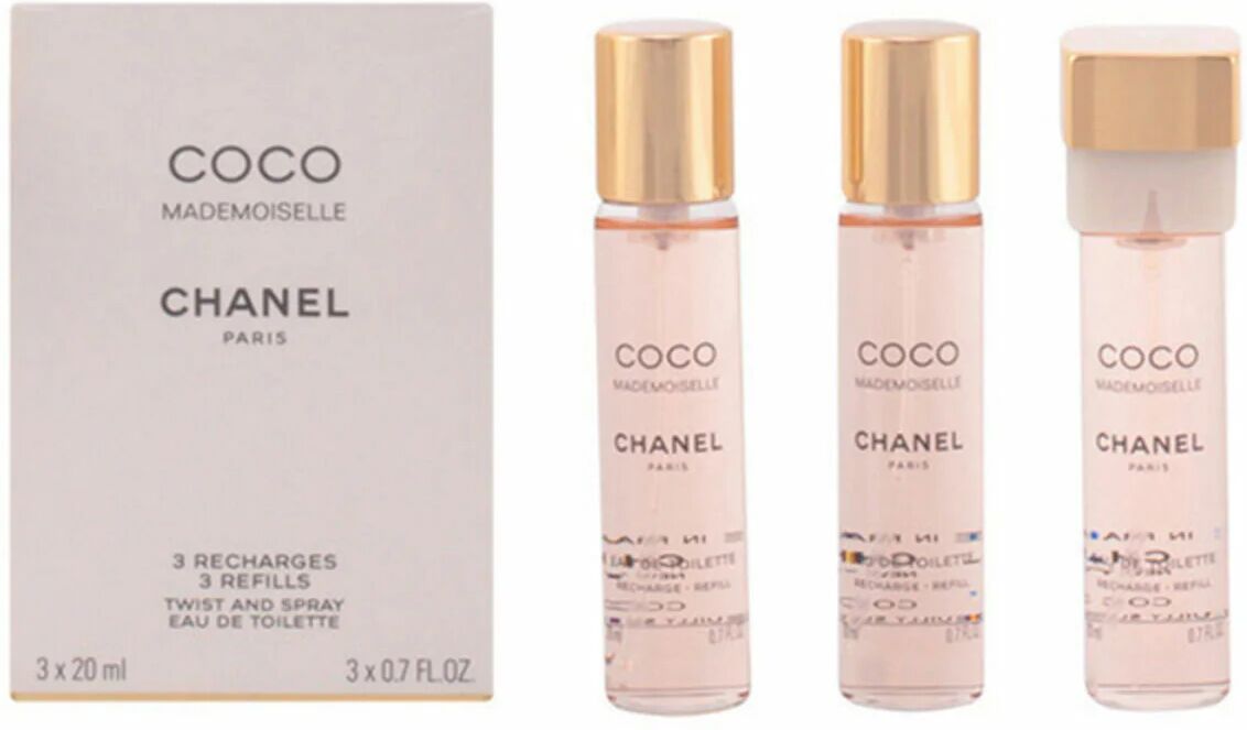 Damenparfüm Coco Mademoiselle Chanel Coco Mademoiselle EDT 3 x 20 ml 20 ml