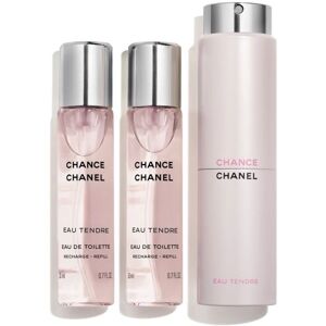 Chanel Chance Eau Tendre edt 60ml (1x20ml Refillable+2x20ml Refill)