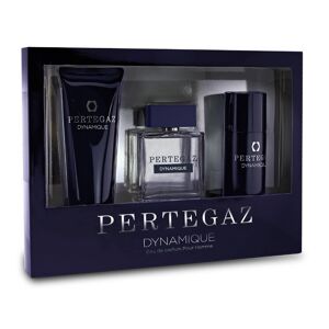 Saphir Pertegaz Dynamique Pour Homme sæt eau de parfum spray 100ml + shower gel 230ml + deodorant 150ml